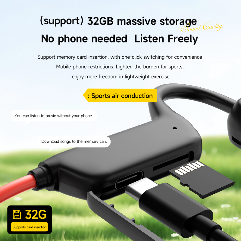 X1Pro Wireless Sports Open-Ear - огляд і ціна Bone Conduction Running Headphones