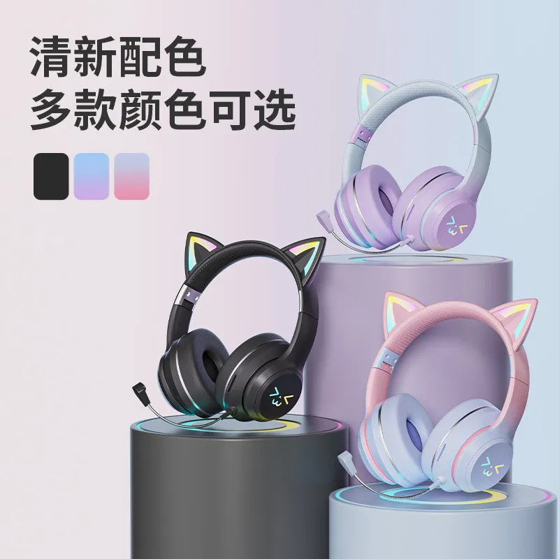 Cat Ear Wireless Bluetooth Hea - огляд і ціна Cat Ear Bluetooth Headset Led