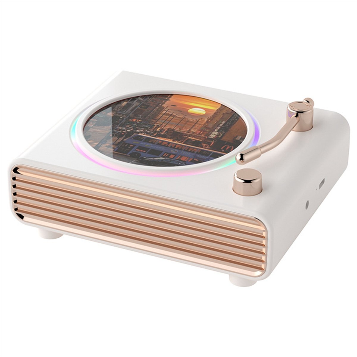 *X07A Portable Retro White Blu - огляд і ціна Speakers