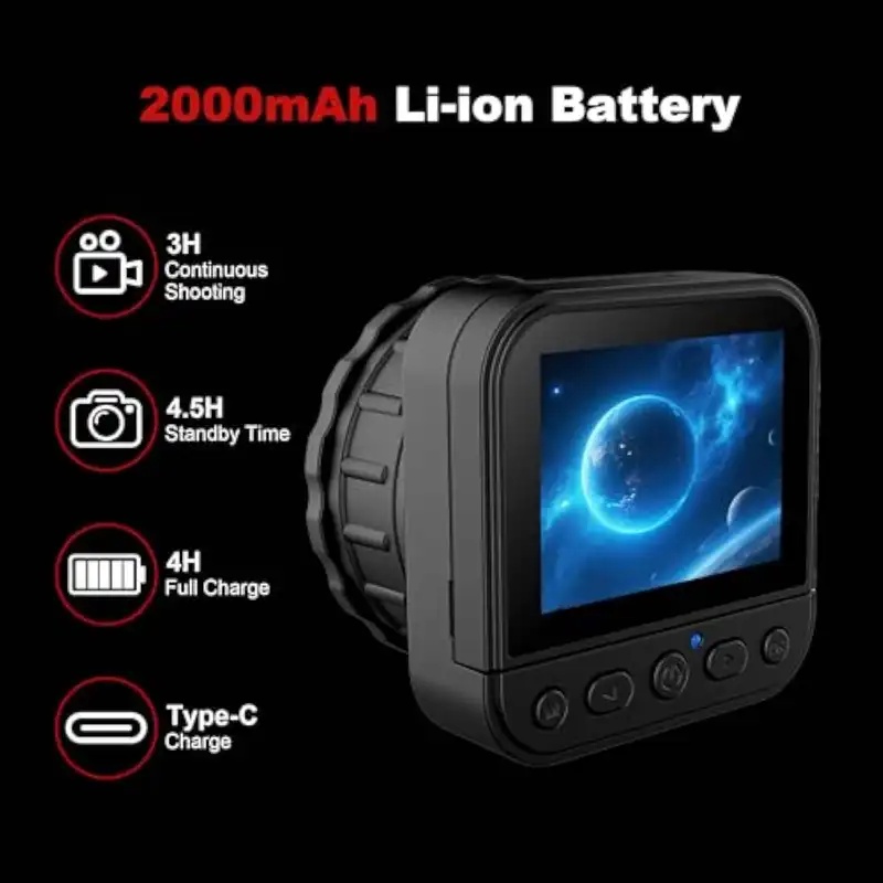 64MP 2.8‘’ Screen 4K Electroni - огляд і ціна Cameras