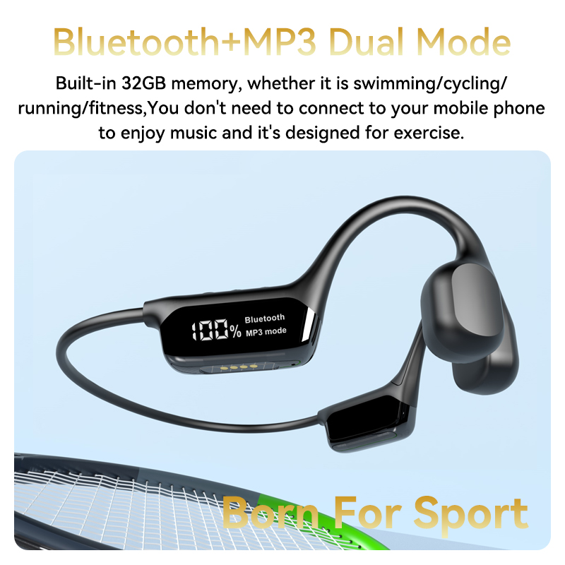 LonMao S10 Wireless IPX8 Swimm - огляд і ціна Bone Conduction Running Headphones