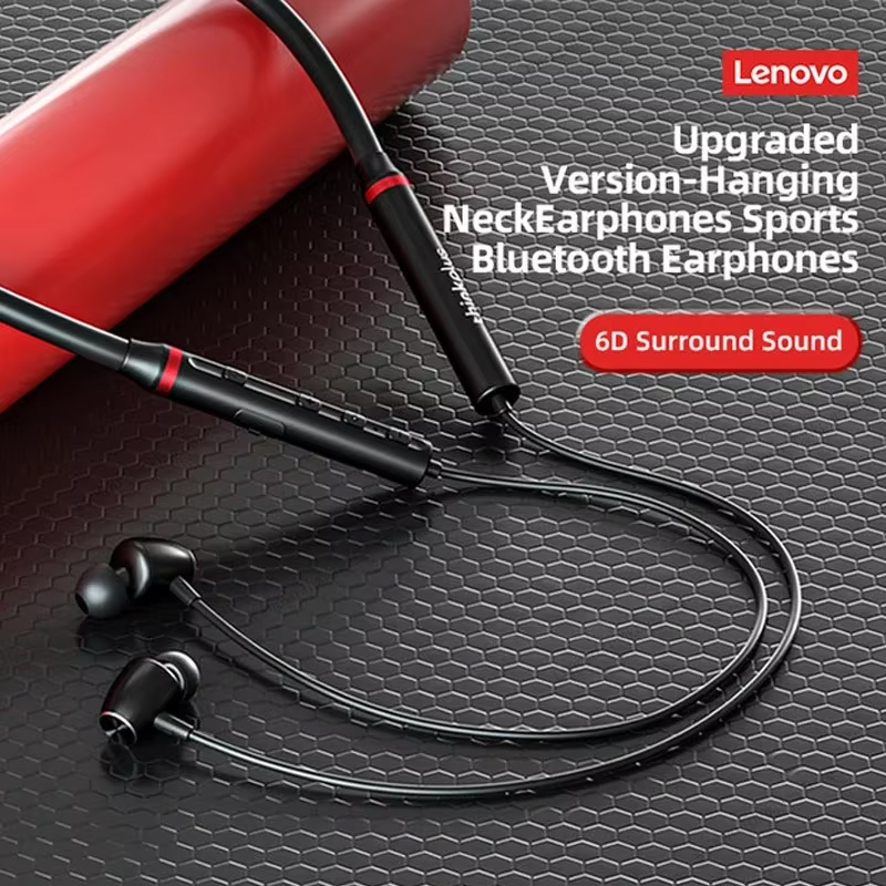 Origial Lenovo HE05X Bluetooth - огляд і ціна Magnetic Neckband Sports Earphones