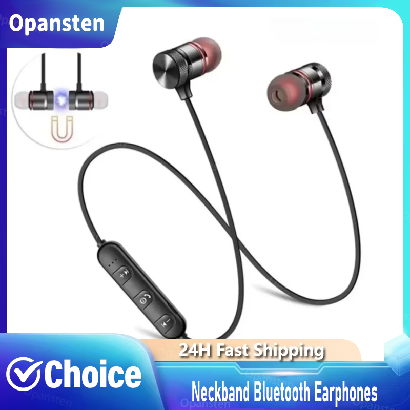 Neckband Bluetooth Earphones I - огляд і ціна Magnetic Neckband Sports Earphones
