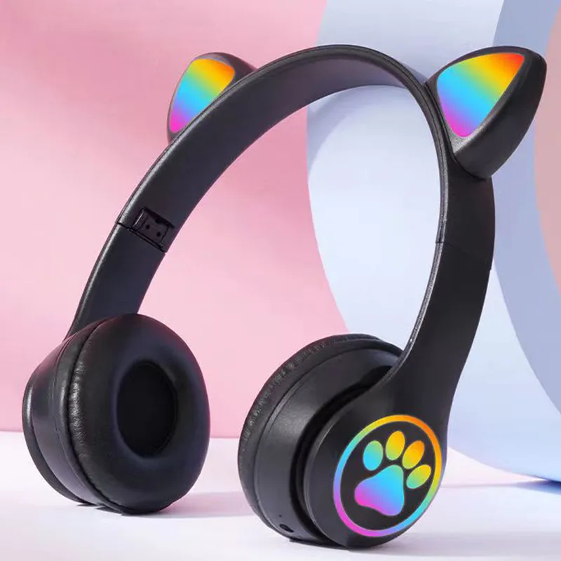 Cat Ear Wireless Headphones Bl - огляд і ціна Cat Ear Bluetooth Headset Led