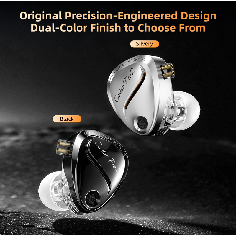 KZ Castor Pro 2 HiFi IEM Earph - огляд і ціна Type C Wired Earphones With Mic