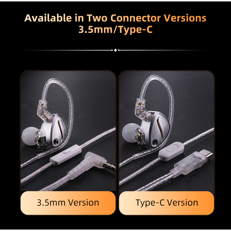 KZ Castor Pro 2 HiFi IEM Earph - огляд і ціна Type C Wired Earphones With Mic
