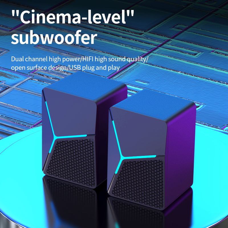 RGB Gaming Computer Speakers W - огляд і ціна Rgb Computer Soundbar For Pc