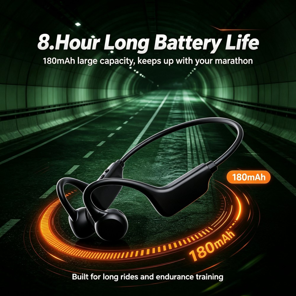 KEBIDUMEI Bluetooth 6.0 Air Co - огляд і ціна Open Ear Air Conduction Headphones