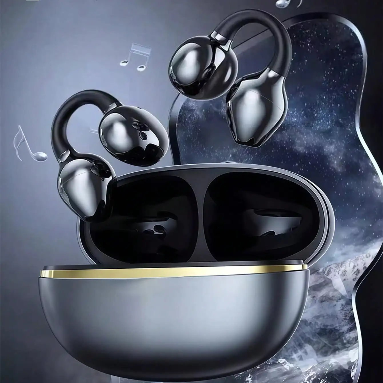 Open Ear Bluetooth Headset Cli - огляд і ціна Open Ear Air Conduction Headphones