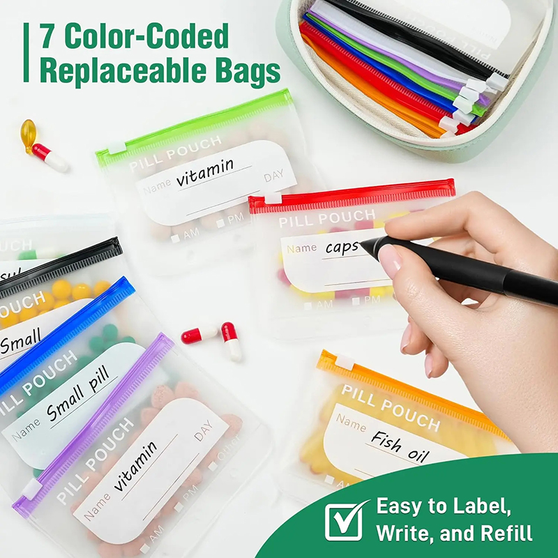 7/14 Pouch Weekly Pill Organiz - огляд і ціна Laptops