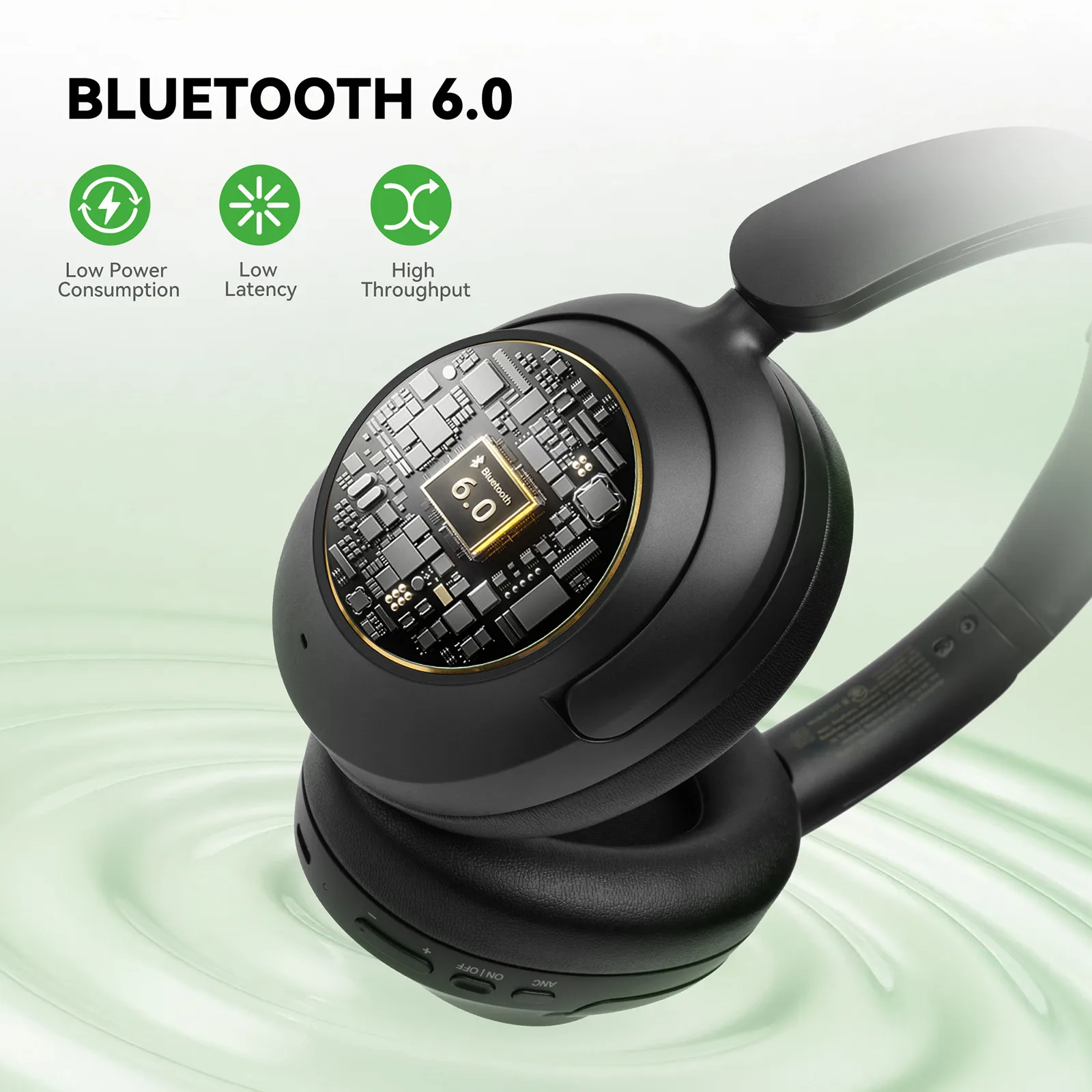 Oneodio A6 ANC Wireless Blueto - огляд і ціна Anc Wireless Over Ear Headphones