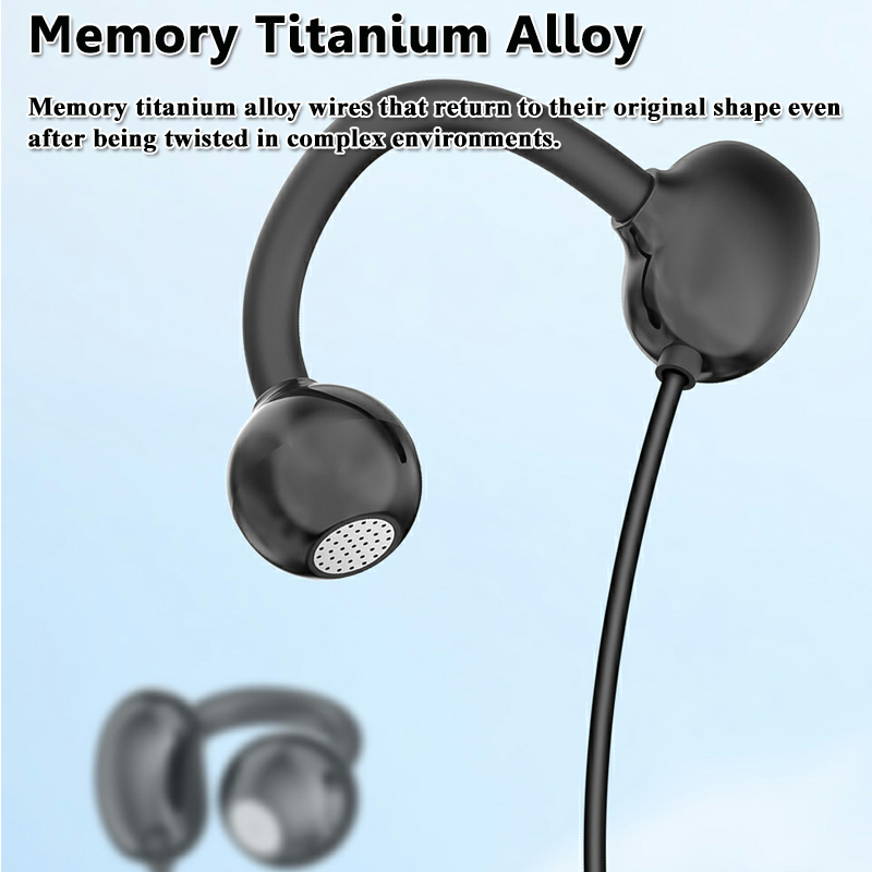 Wired Open Ear Headphones 3.5m - огляд і ціна Open Ear Air Conduction Headphones