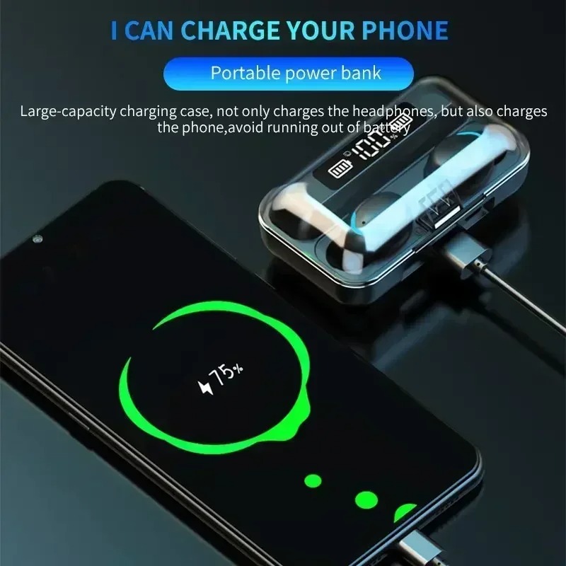 TWS Wireless Earphones With Di - огляд і ціна Tws Earbuds Bluetooth 5.3